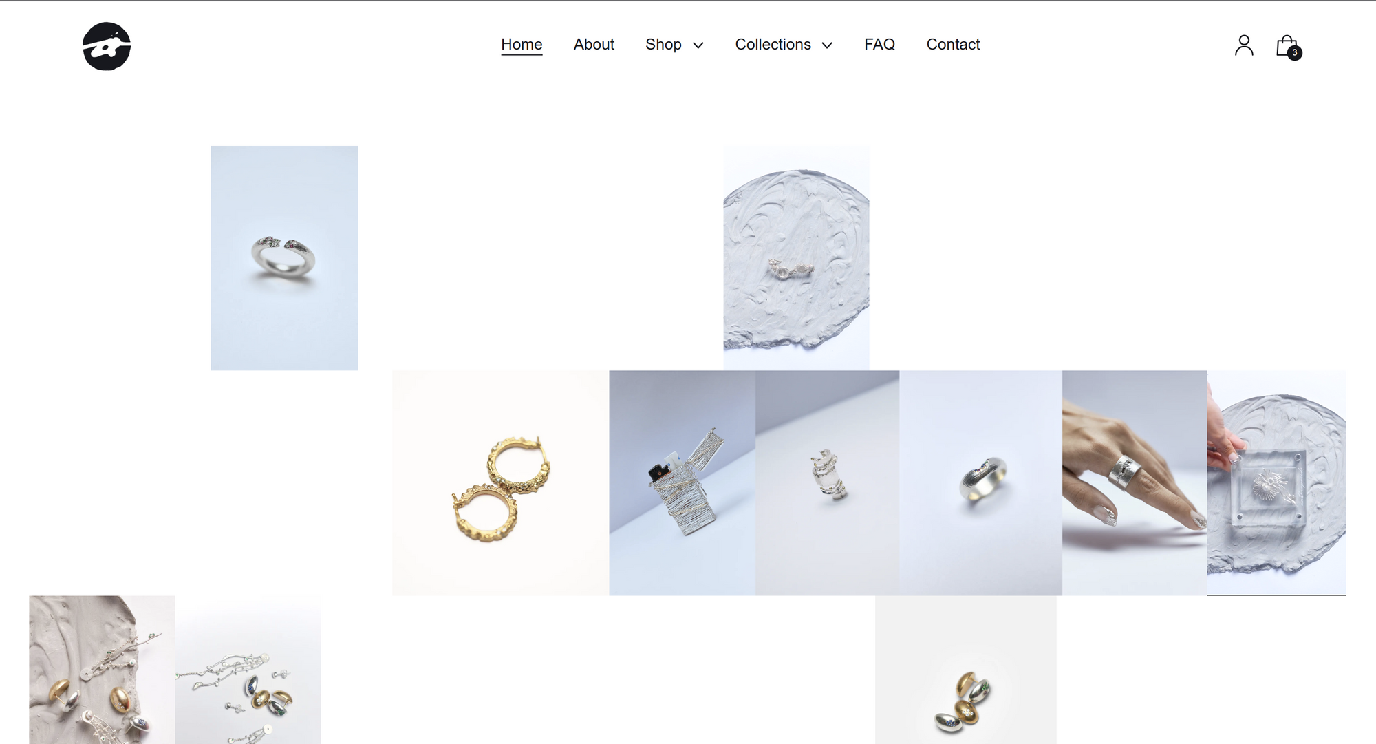 Homepage Product grid