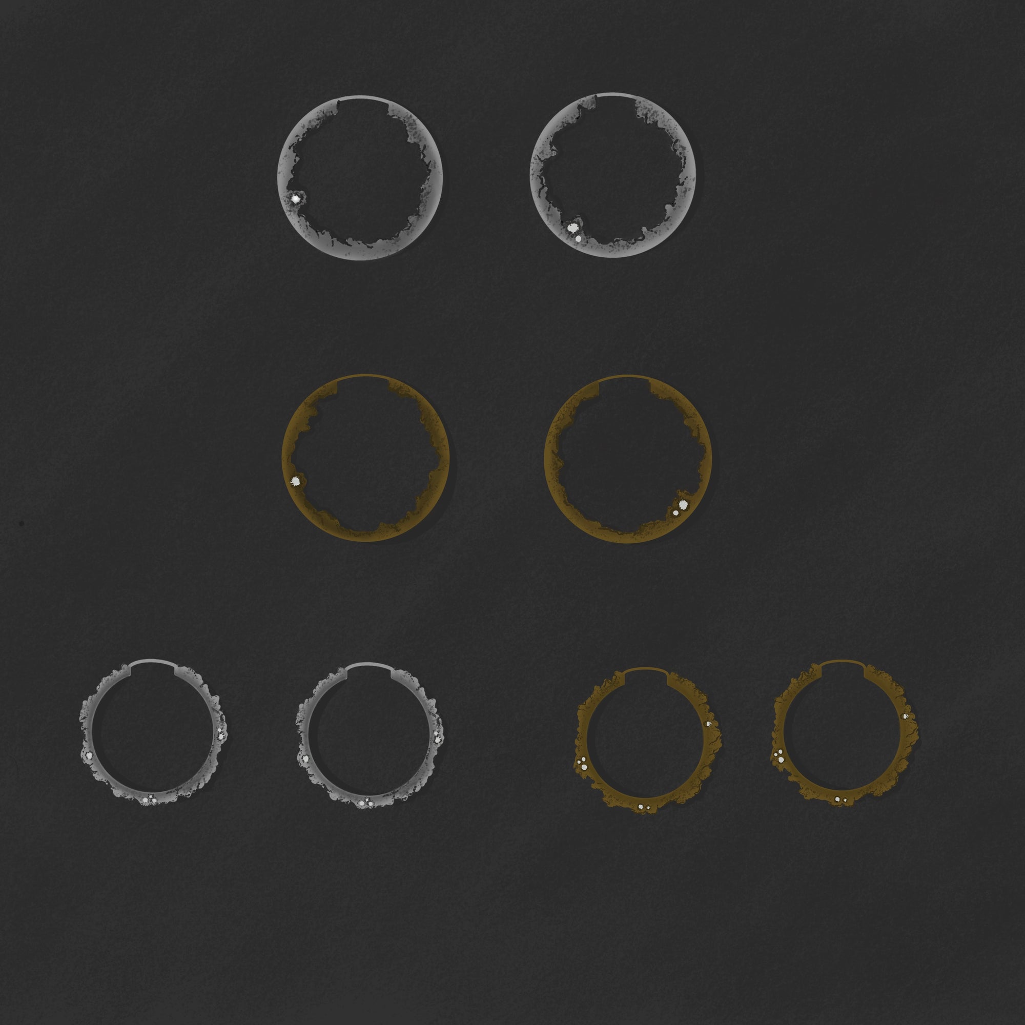 Fig.4 (A) — kidney-cell multipurpose earrings
